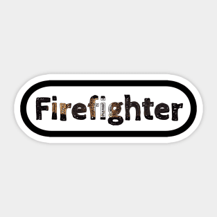 Firefighter Sticker